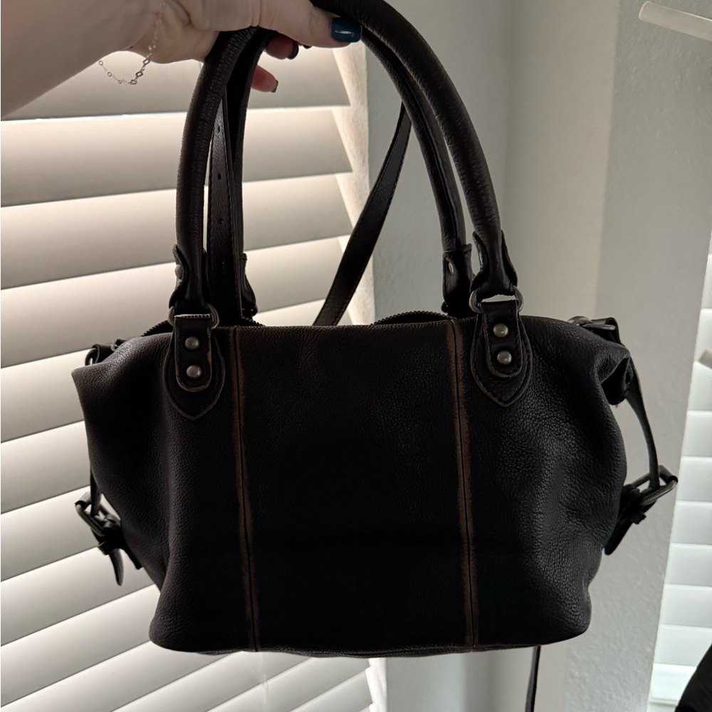 Free People Black Satchel Bag
